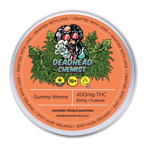 400MG THC Gummy Worms